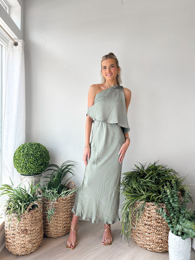 Tayla Dress sage