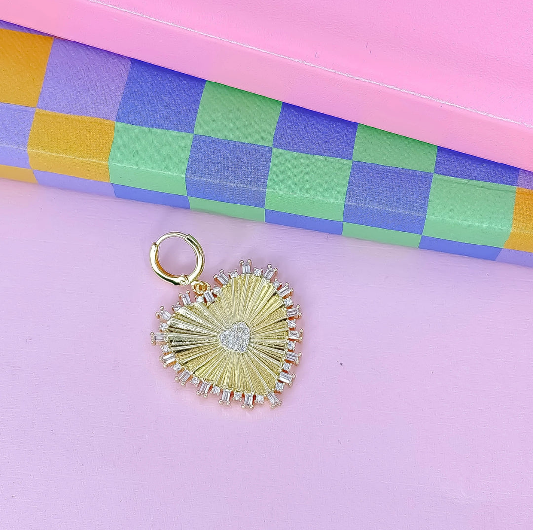 Mama Heart Gold Charm