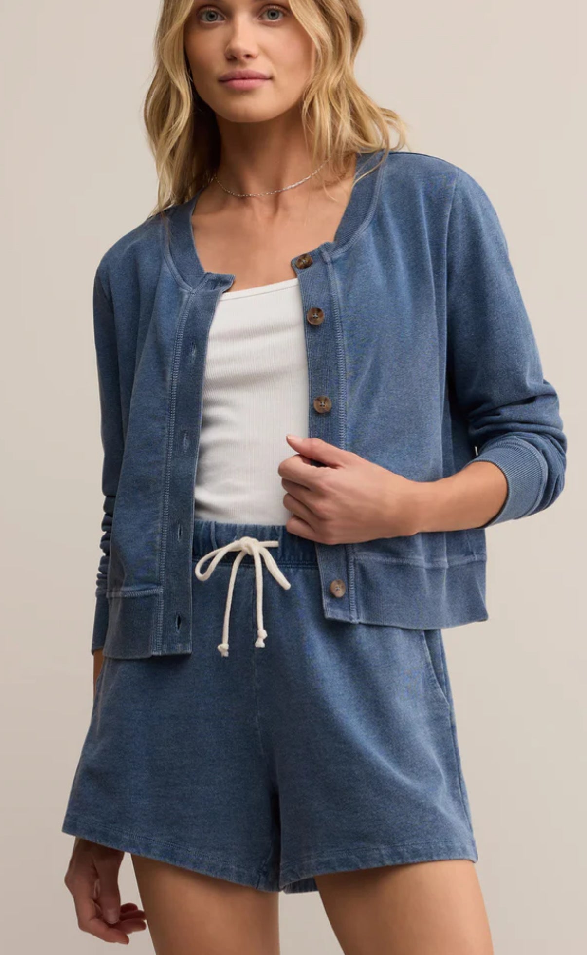 Hunter Knit Denim Short