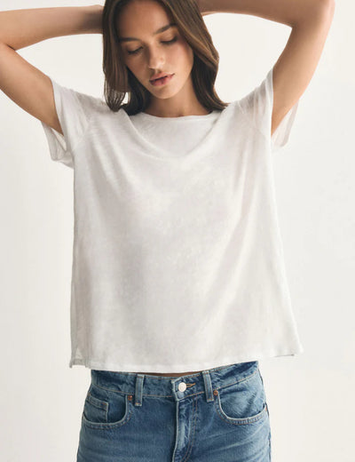 Foundation Slub Tee white