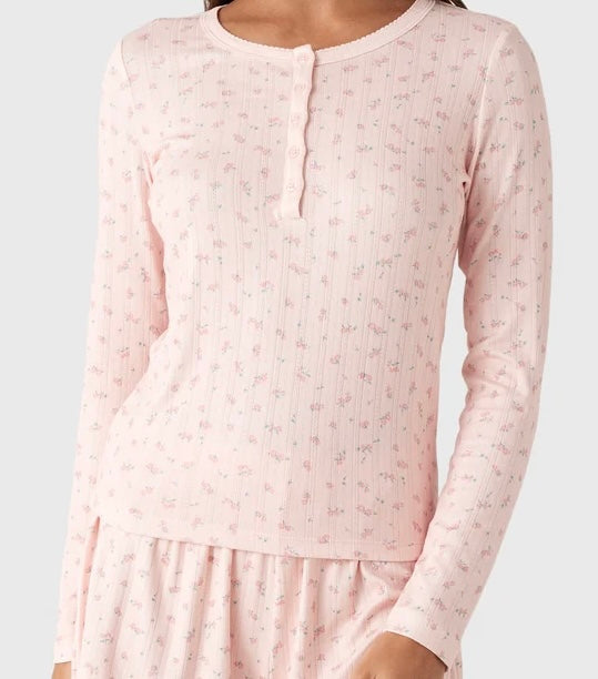 Better Off Ditsy Long Sleeve Top