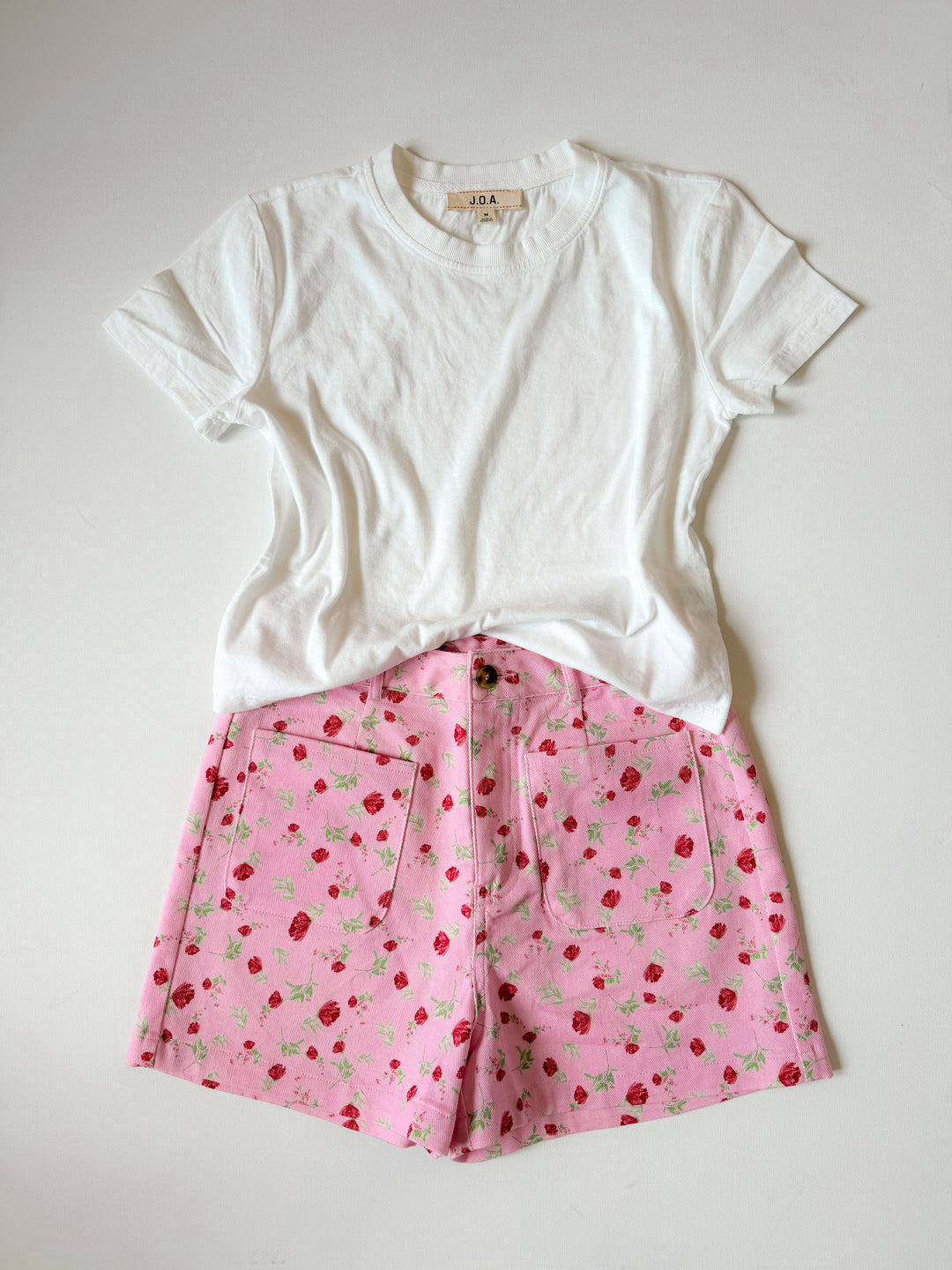 Emmy Floral Denim Short
