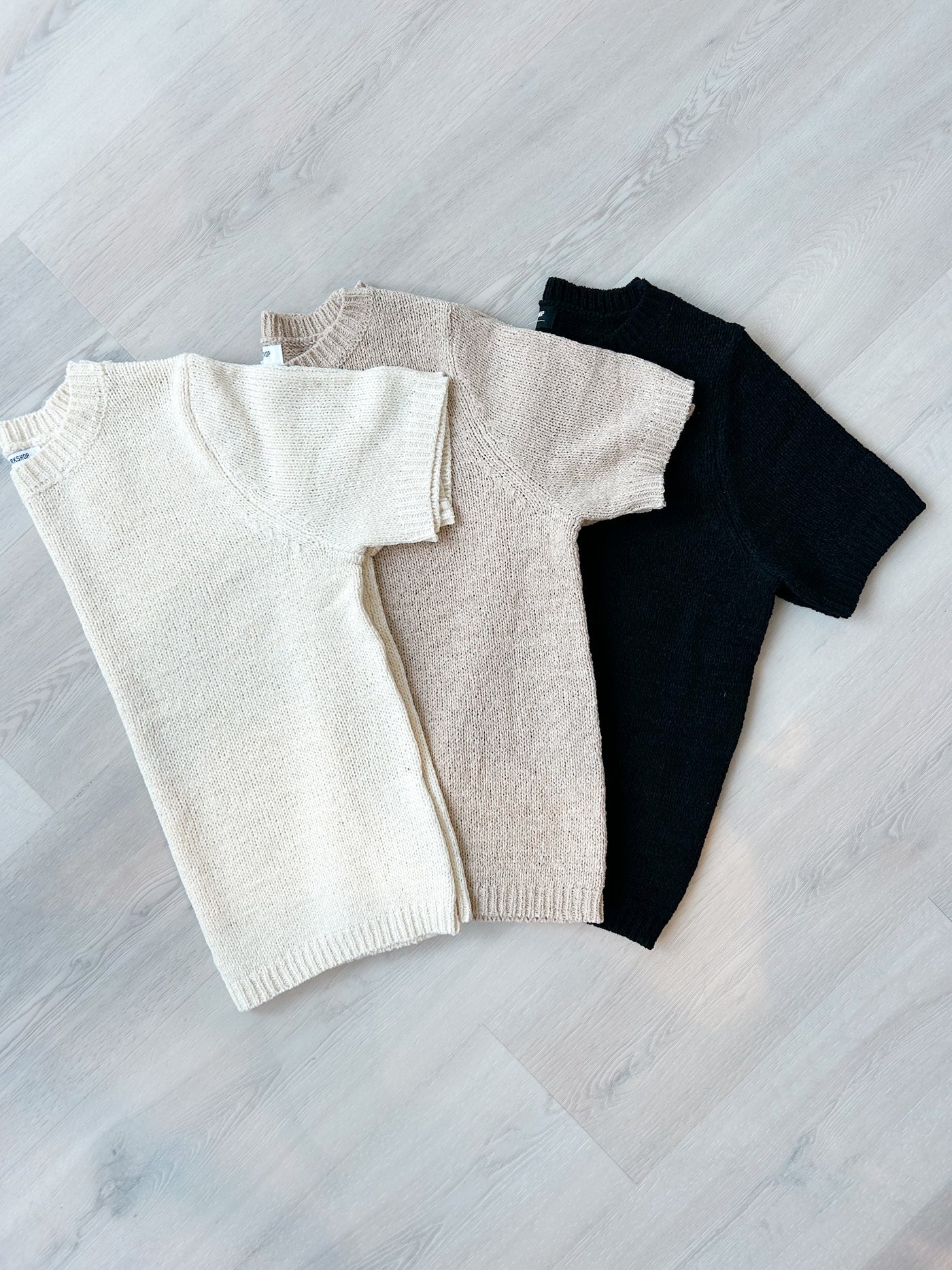 Crew Knit Tee