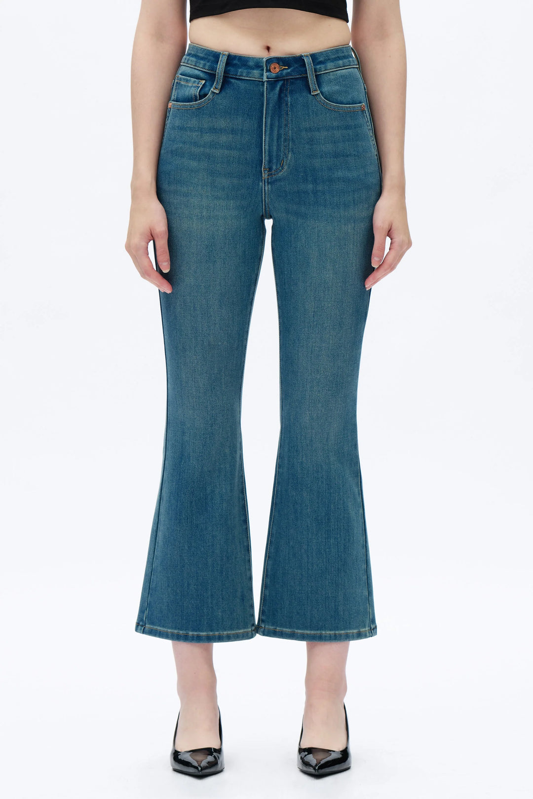 Ultra High Rise Flare Jeans