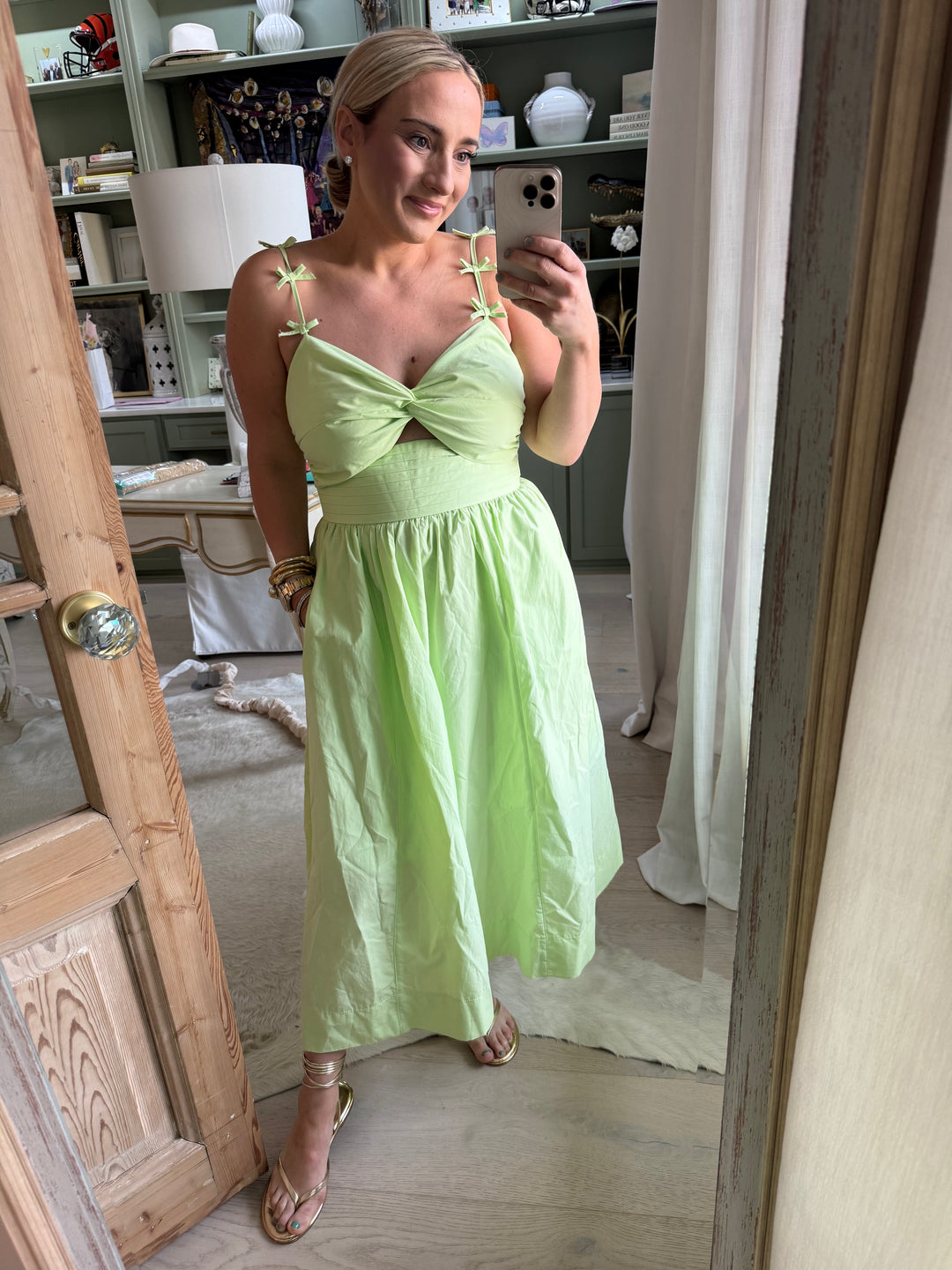 Tilly Cutout Midi Dress