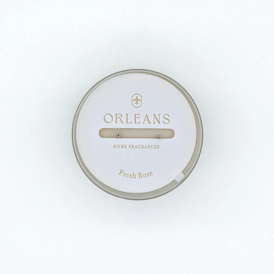 Elite Frosted Rose Candle