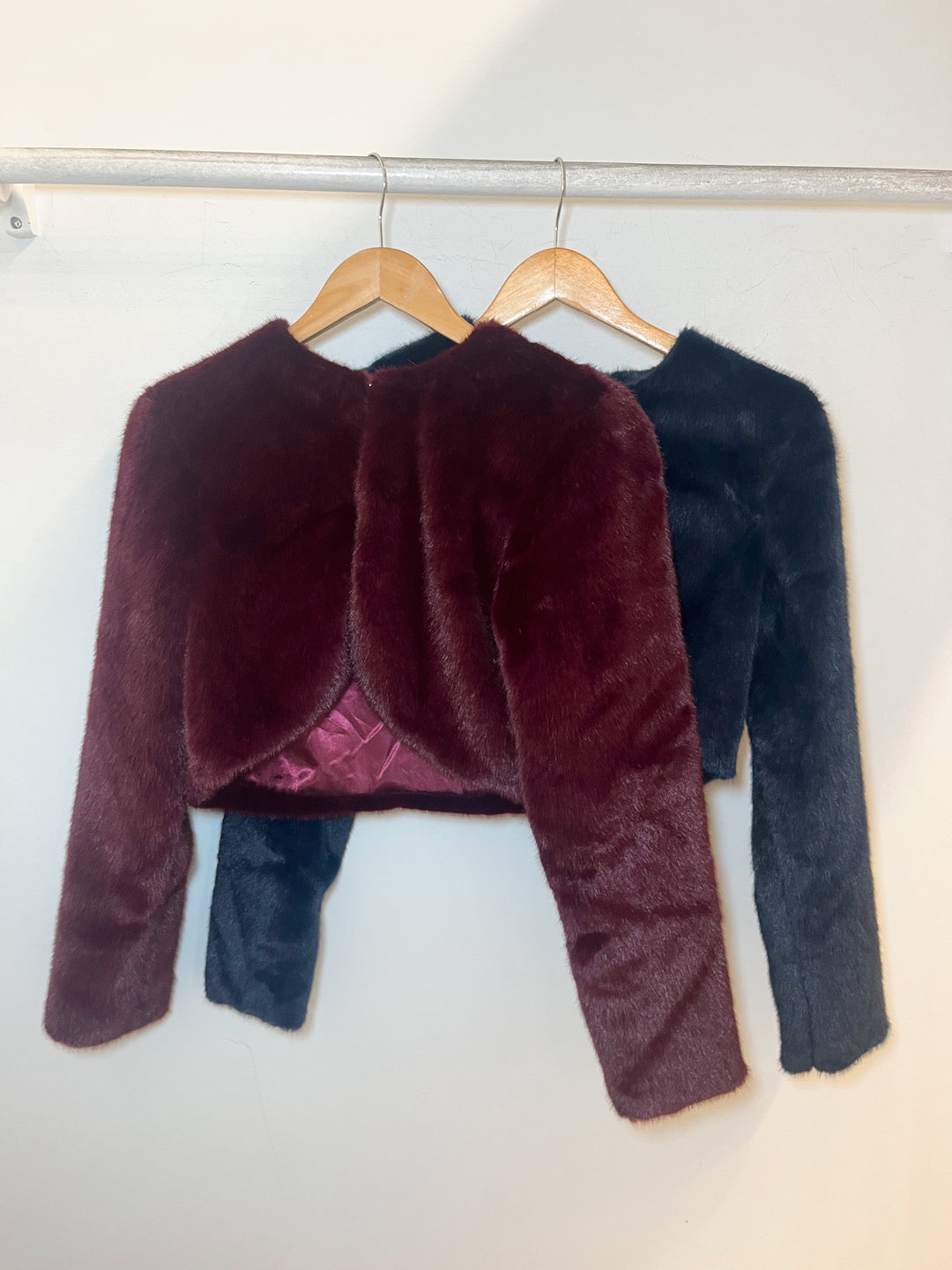 Greyson Fur Jacket navy