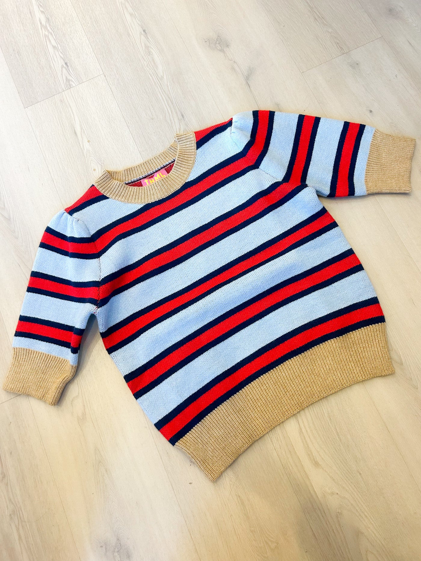 Raiduh Stripe Knit Top