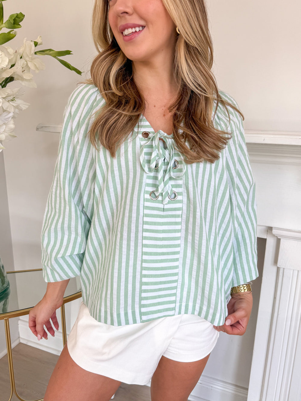 Maya Blouse Green