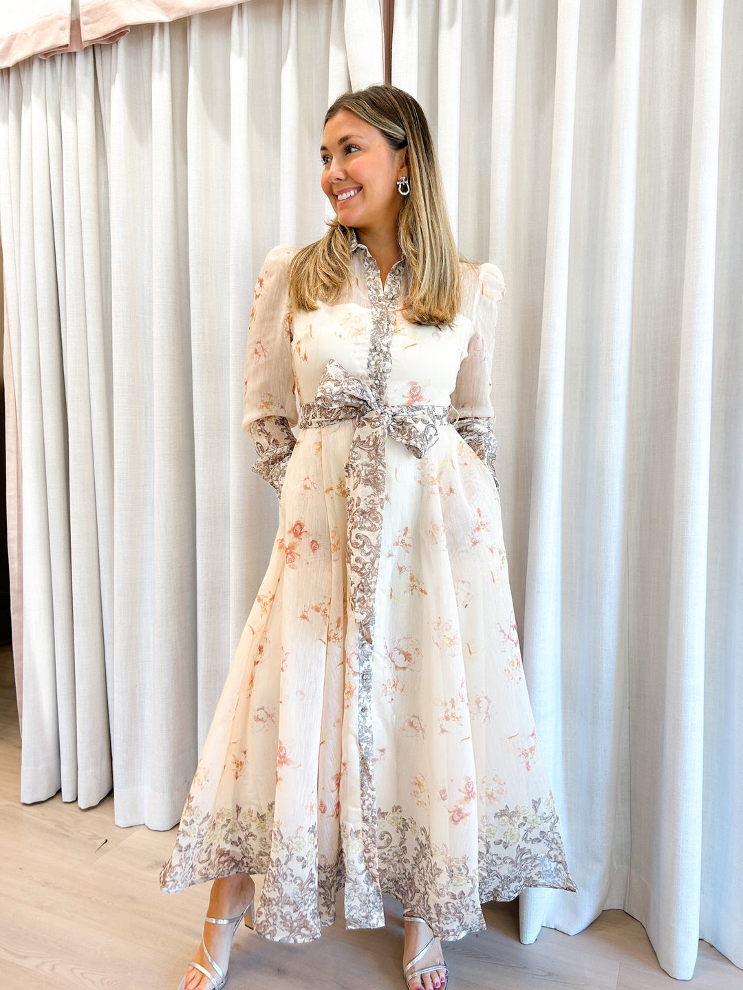 Bliss Belted Maxi Dress