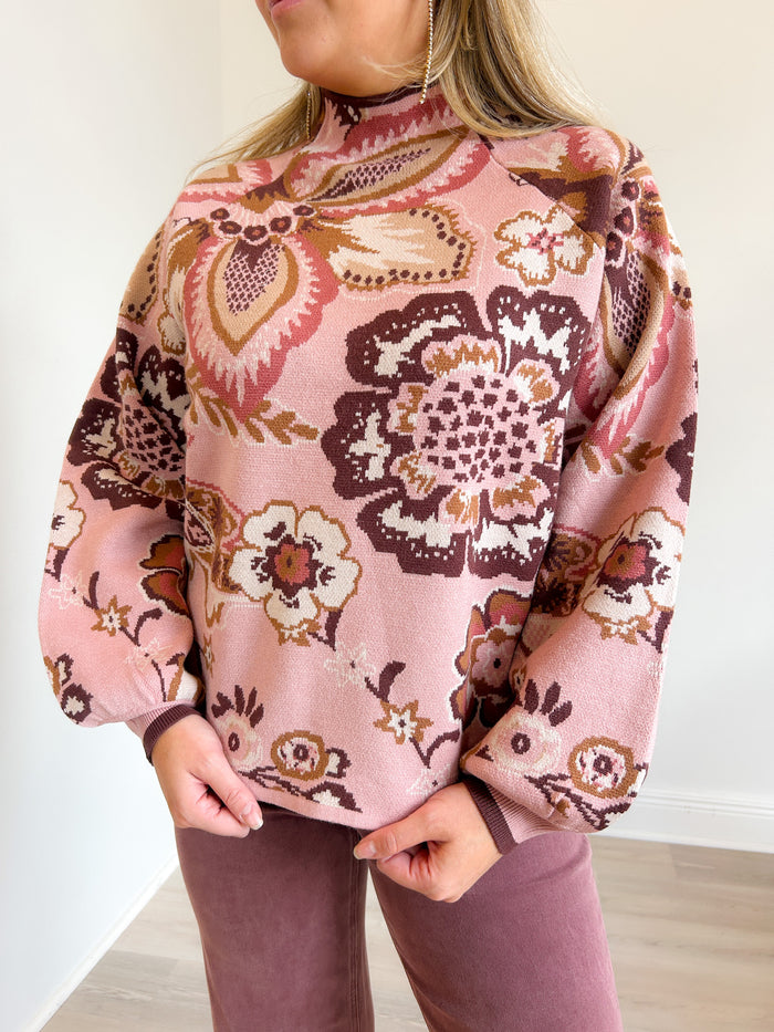 Rebecca Floral Sweater