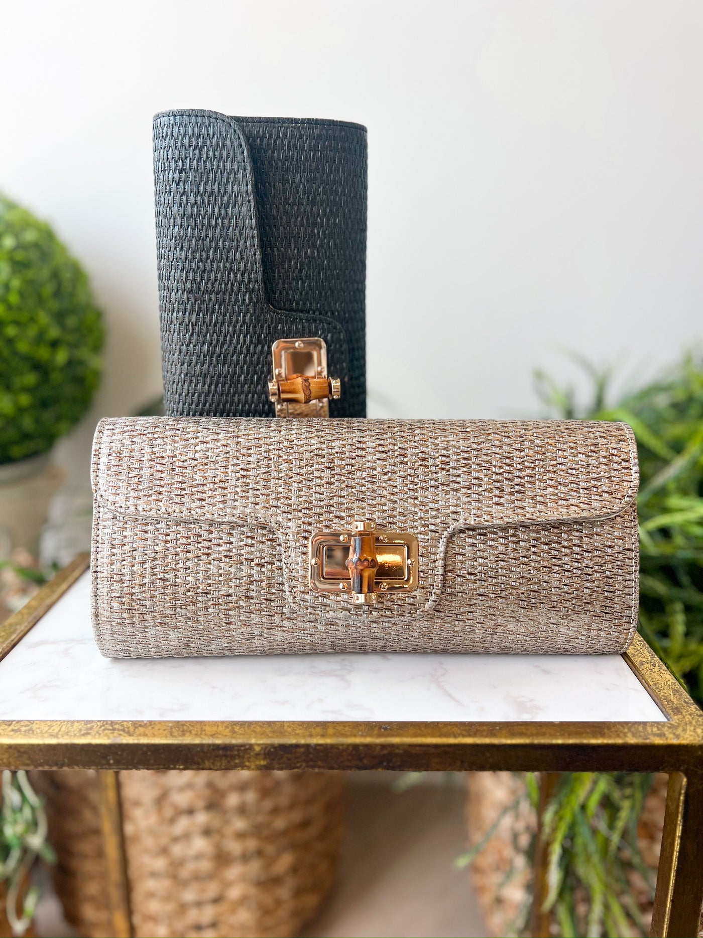 Bamboo Clutch
