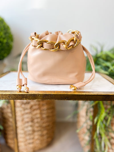 Micro Bucket Bag beige