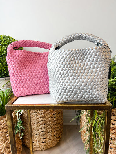 Woven Hobo Bag