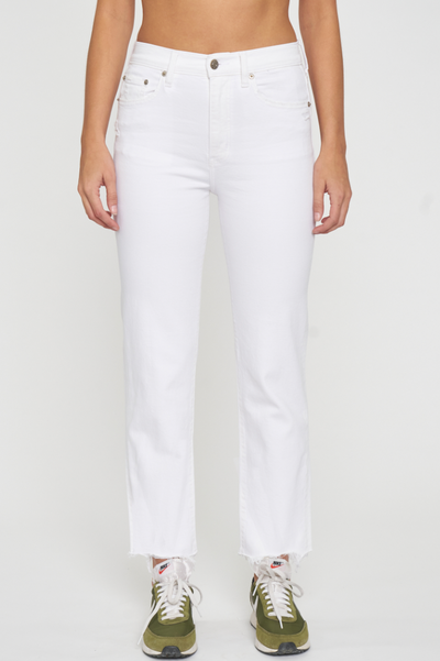 Straight Up High Rise Jeans marshmallow