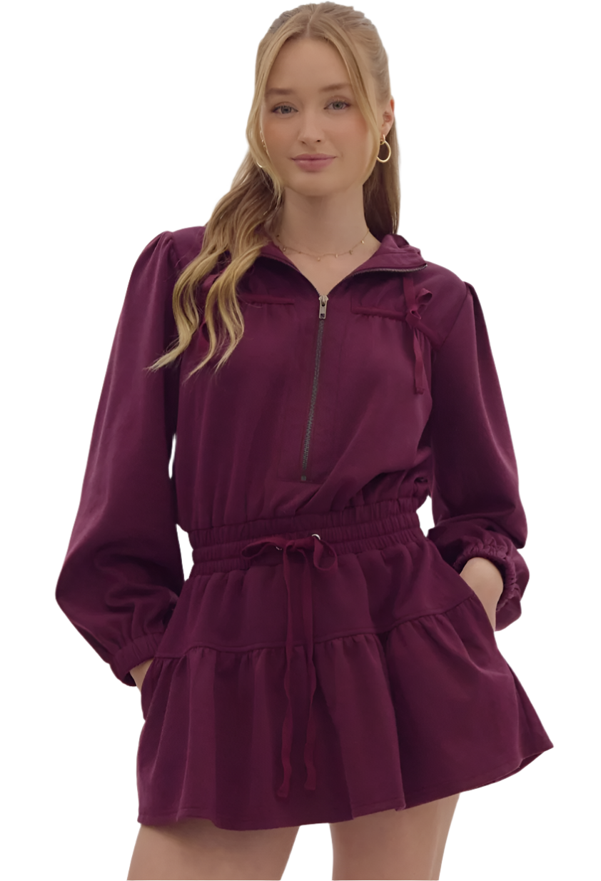 Holly Dress magenta