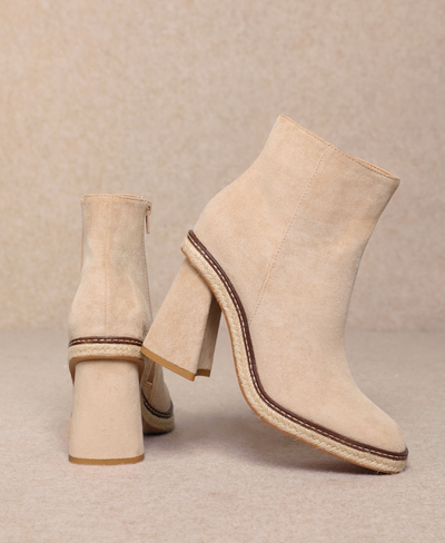 Shelby Suede Ankle Bootie