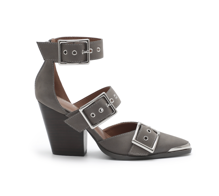 PREORDER: Hendrix Heel grey silver