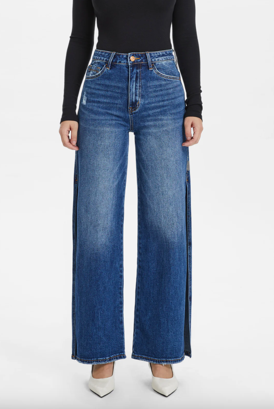 Wendi Jeans With Slit