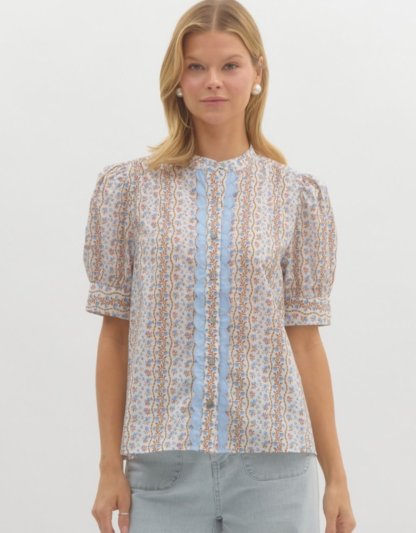 Marilla Shirt blue