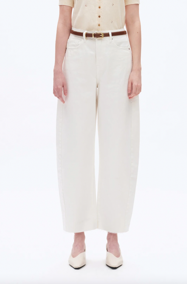 High Rise Barrel Jeans