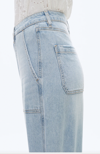 High Rise Barrel Jeans