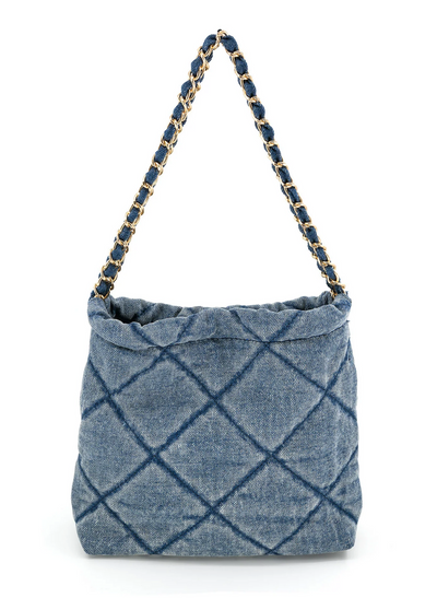 Quilted micro tote