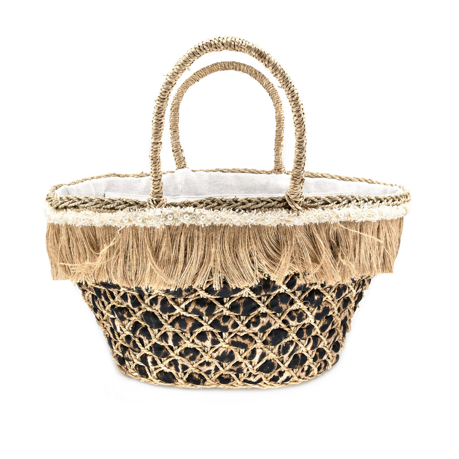 Straw Beach Bag