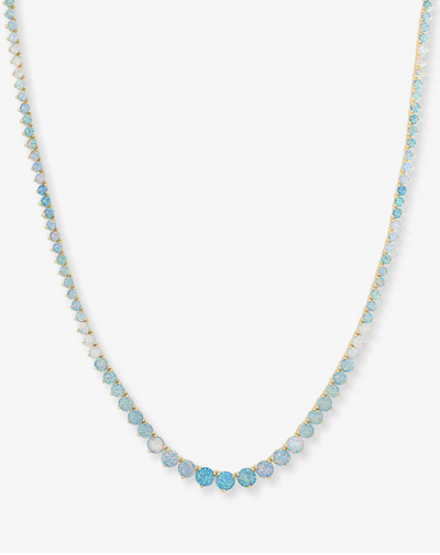 Not Your Basic Ombre Tennis Necklace