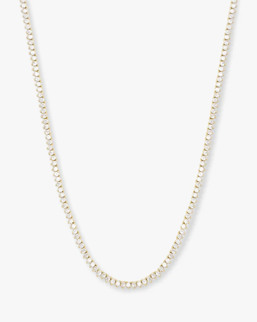 Baby Not Your Basic Tennis Necklace