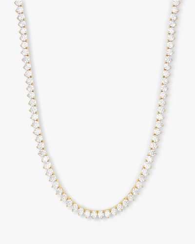 Mama Not Your Basic Tennis Necklace