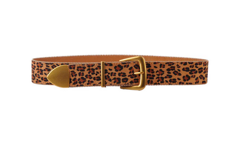 Thick Leopard Belt