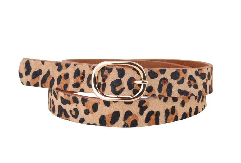 Cheetah Belt tan