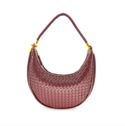 Warren Woven Bag Burgundy