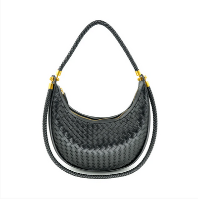 Warren Woven Bag Black