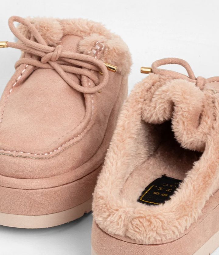 Tulsa Suede Mule Pink