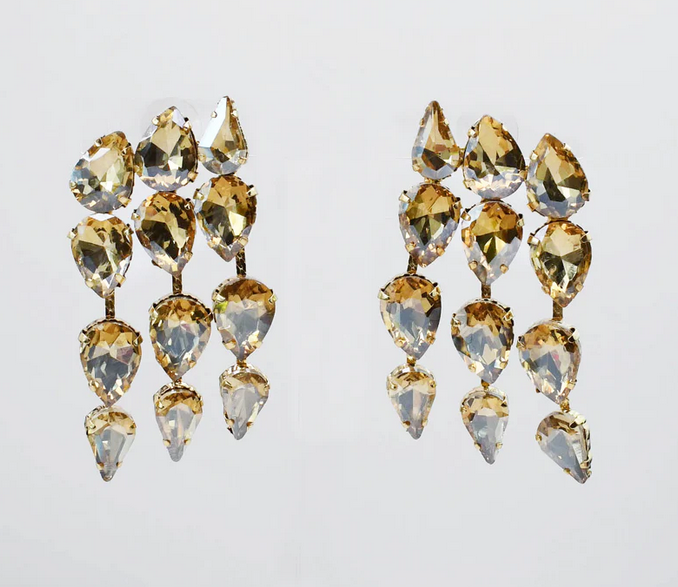 Gilded Luxe Earrings Gold