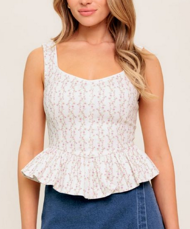Renee Peplum Top