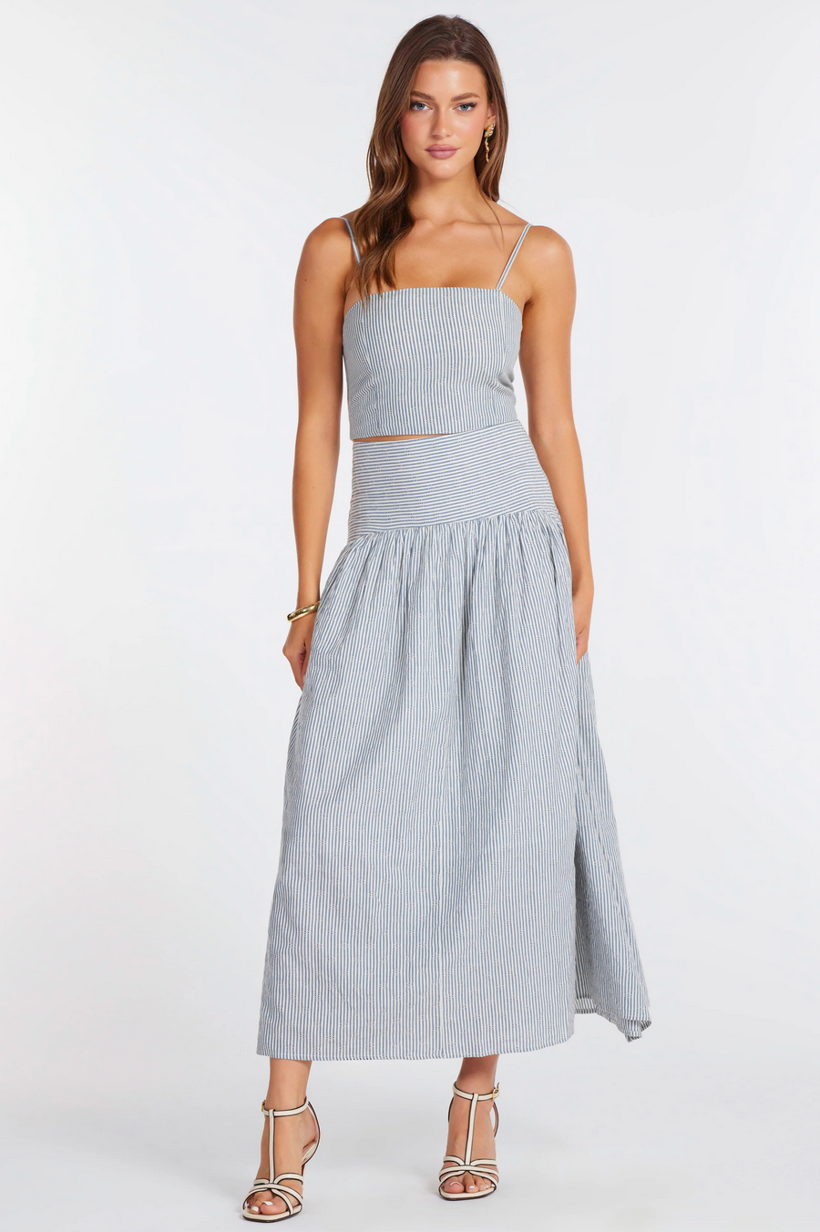 Sorrento Maxi Skirt Embroidered