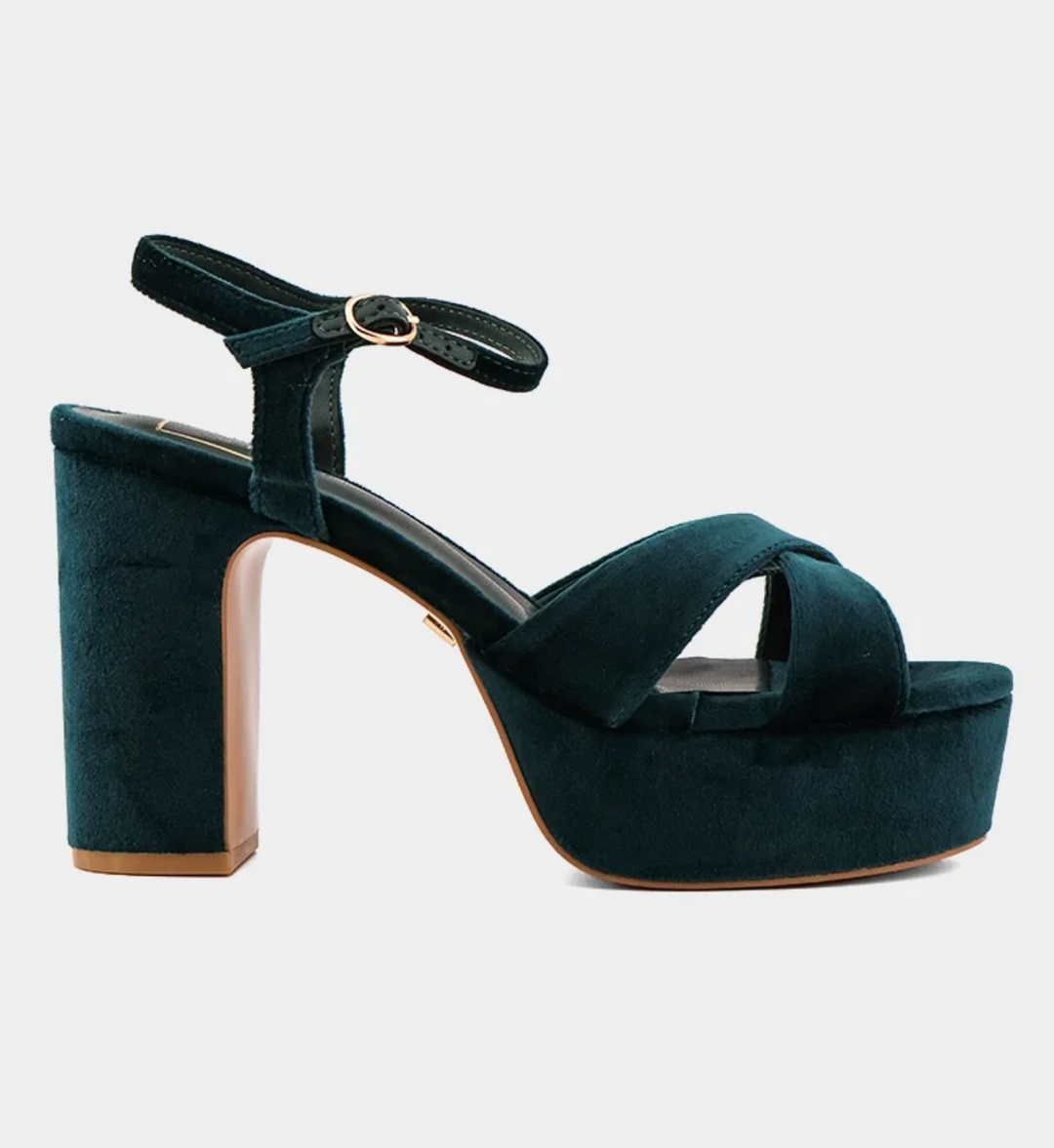 Gwen Velvet Heel