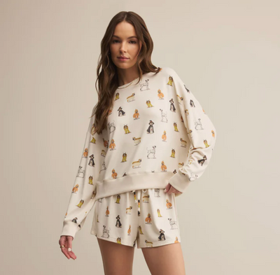 Elle Pup L/S Top