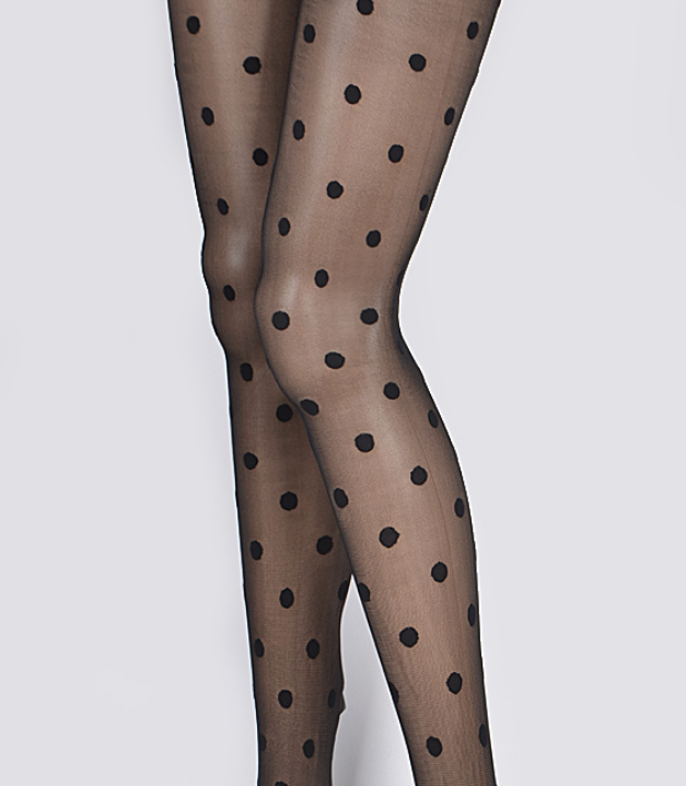 Polka Dot Sheer Tights