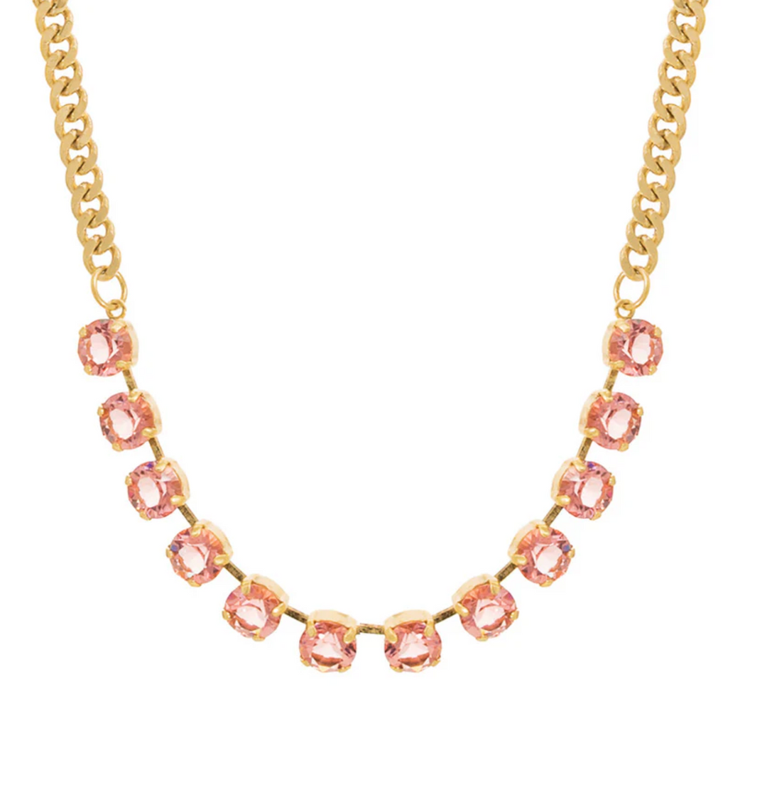 Mini Oakland Necklace fairy dust rose o s
