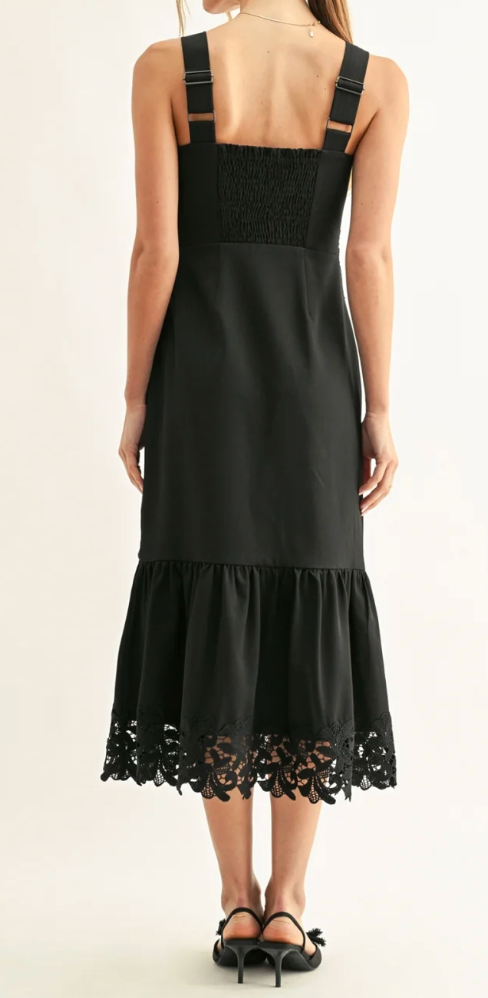 Davina Lace Midi Dress