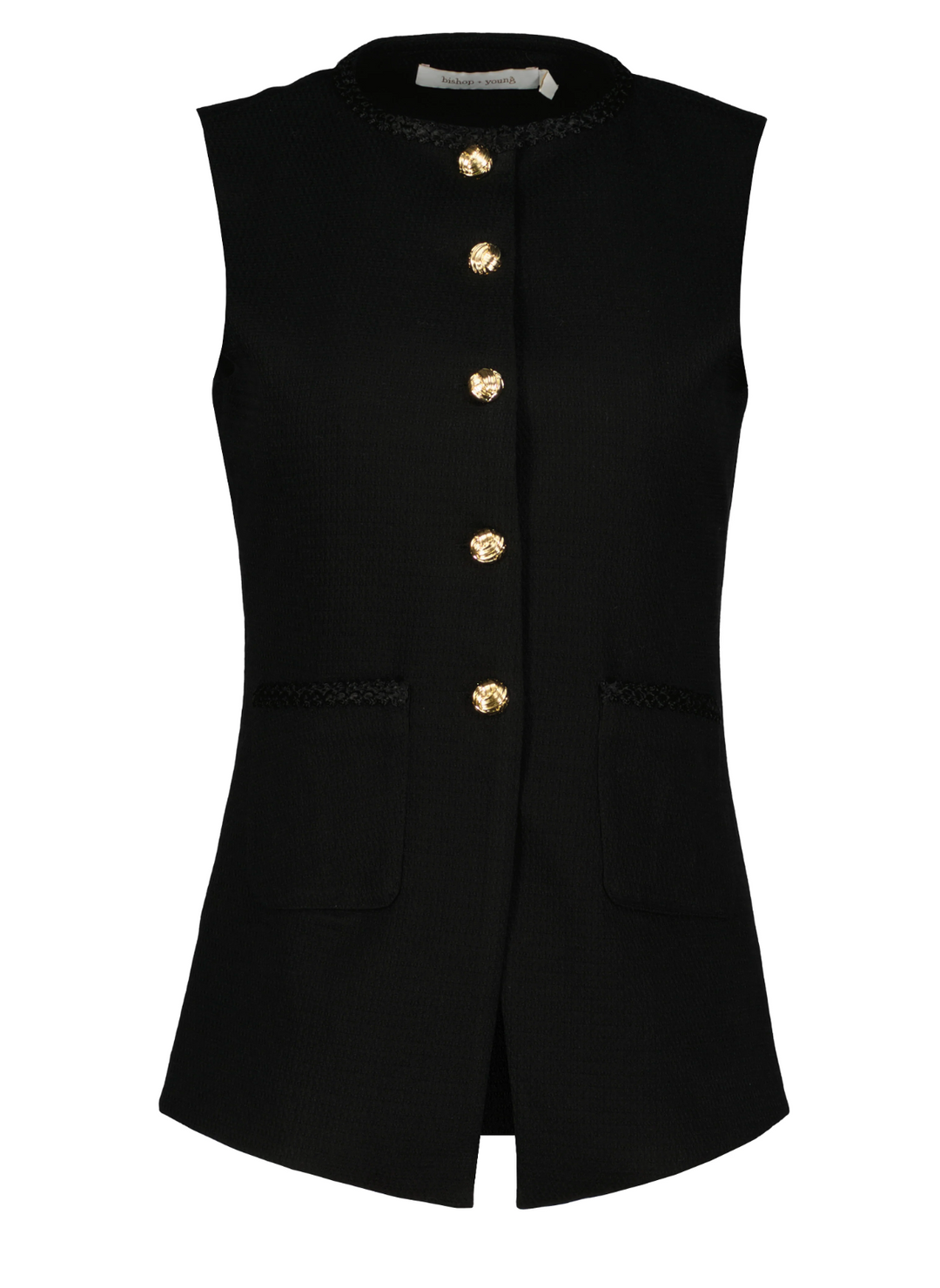 Regent Sleeveless Tweed Jacket
