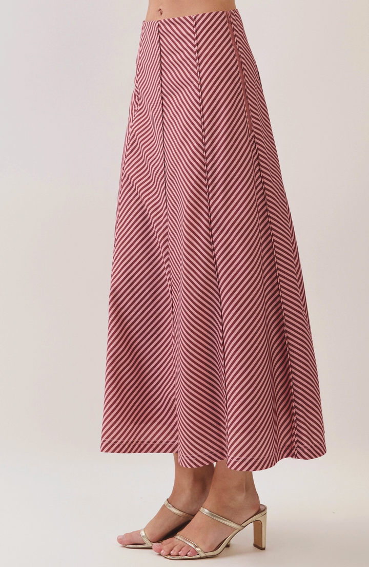 Shawn A Line Midi Skirt