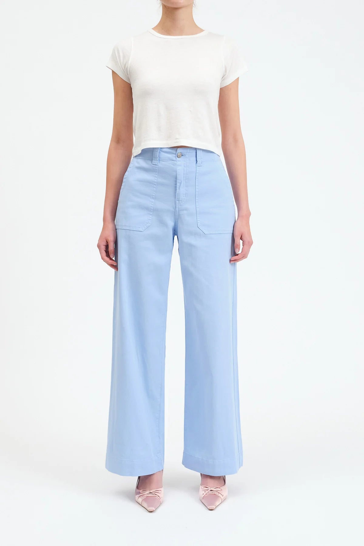 Trooper High Rise Wide Leg Jeans