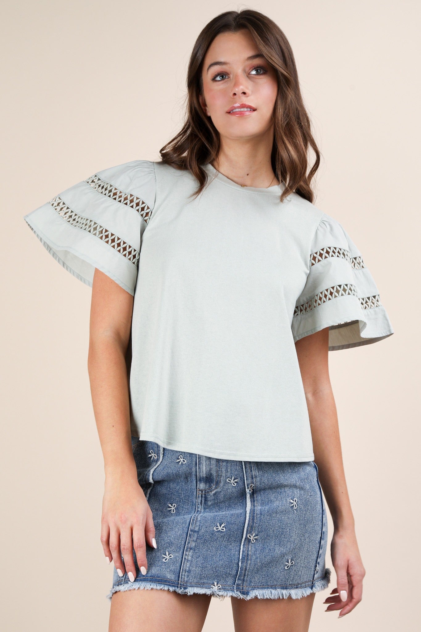 Michy Detailed Tee