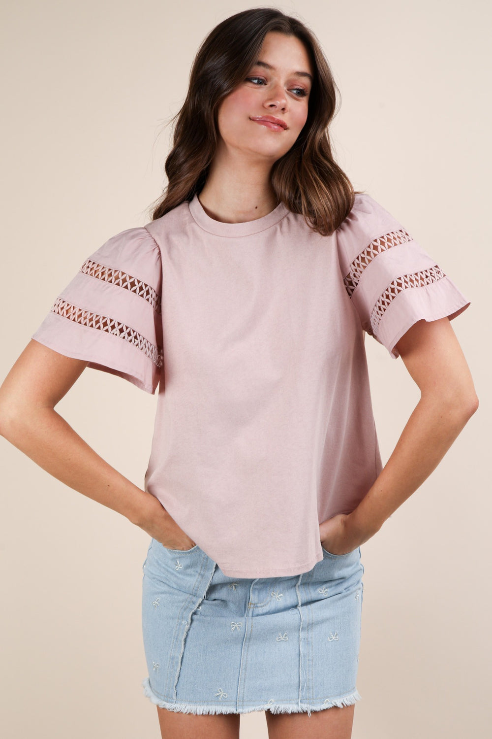 Michy Detailed Tee