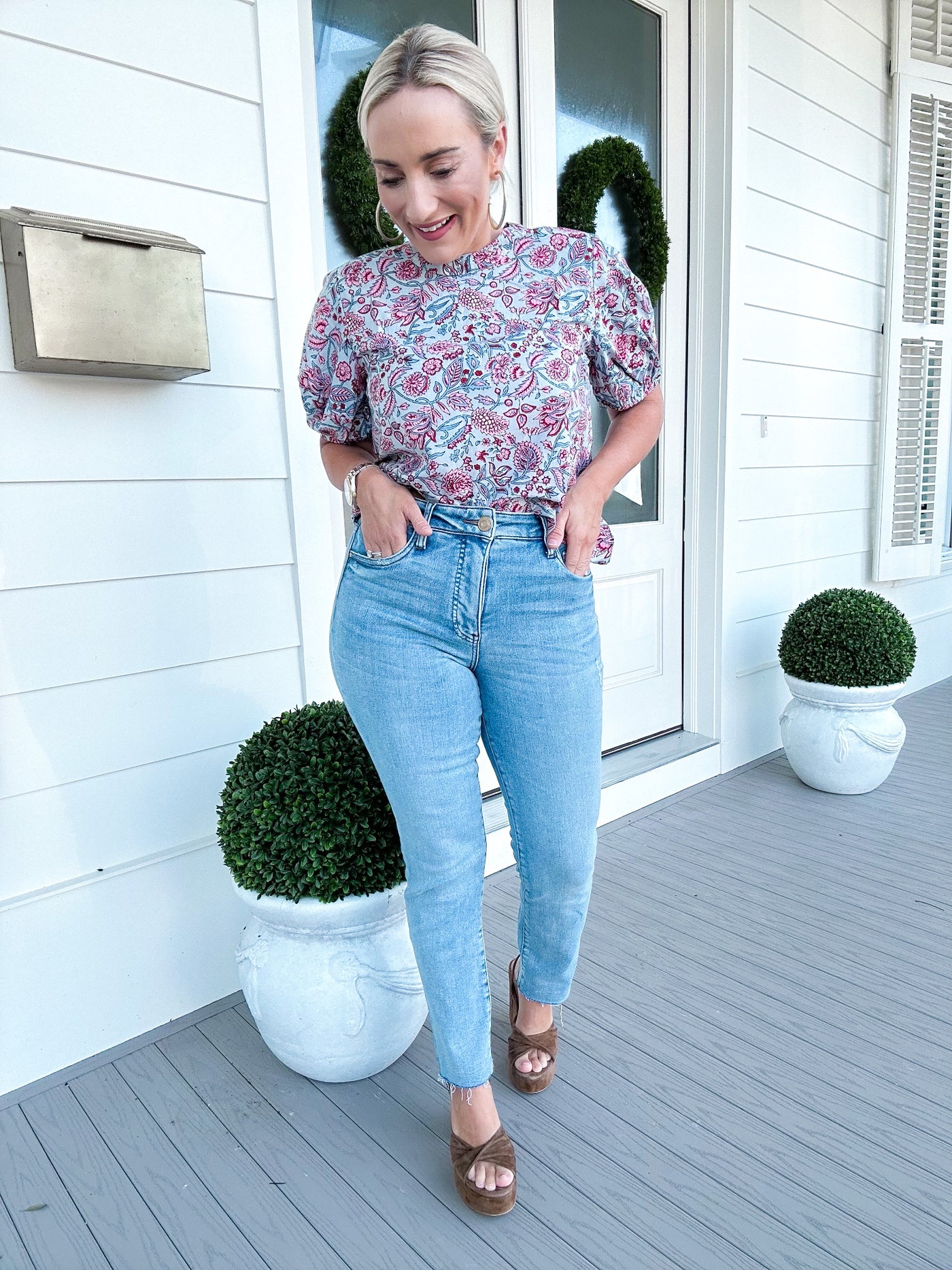 Reese High Rise Straight Leg Jean